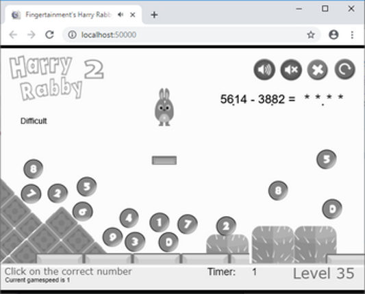 HarryRabby 2 Subtraction with 2 Decimal Places FREE Image