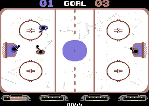 Hockey Mania (C64) Image