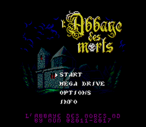 L'ABBAYE DES MORTS (MEGADRIVE/GENESIS) (POR 002) Image