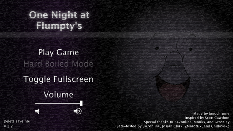 one night at flumpty's Image