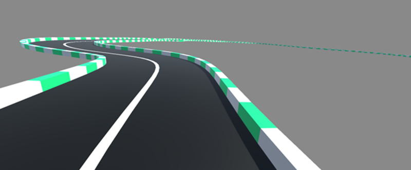 RaceTrack Procedural Generation Image