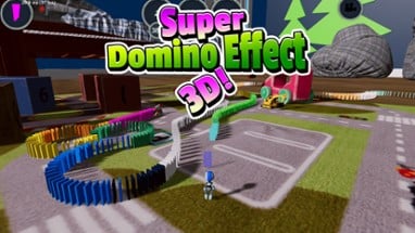 Super Domino Effect 3D Image