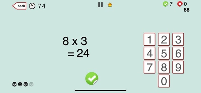 Math Seniors - brain training screenshot