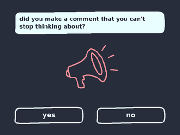 microtherapy for when you overthink a comment you made screenshot