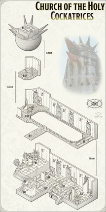 Mystery in the Chicken Church - Level-4 D&D Adventure Image