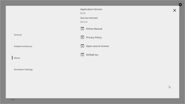 Pebble Feel screenshot