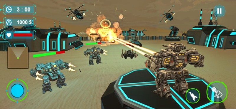 Real Robots War Fighting screenshot