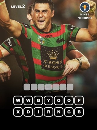 Rugby Players - a new game for NRL fans screenshot