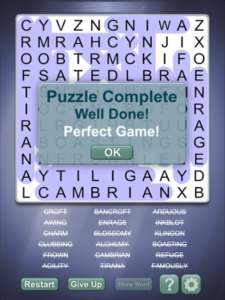 Word Search Infinite screenshot