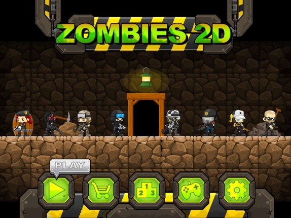 Zombies 2D: Run &amp; Gun screenshot