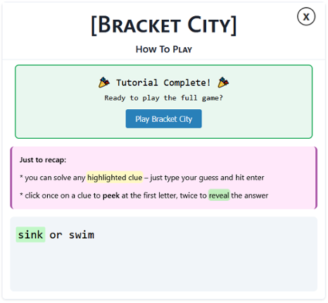 Bracket City Image