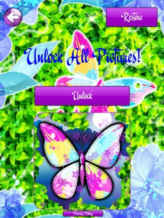 Butterfly Flutter - Coloring Pictures with Caterpillar Meadow and Dragonfly Weed Sanctuary screenshot