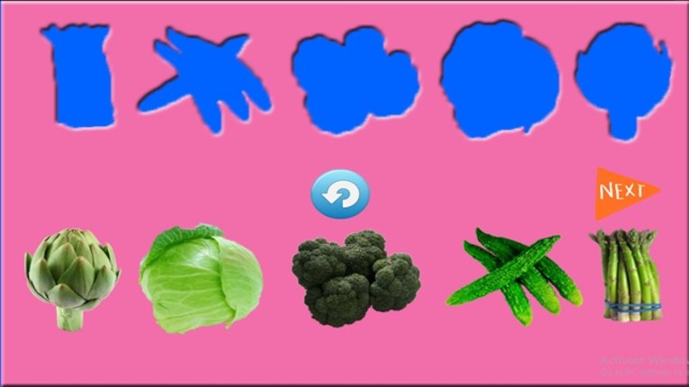 Enjoyable Learning of Vegetable Names for Toddlers screenshot