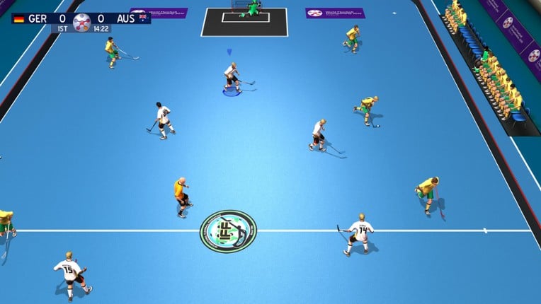 Floorball League 2010 screenshot