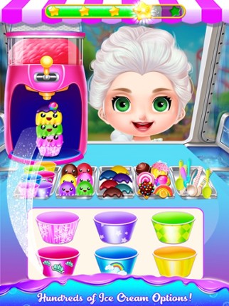 Frozen Ice Cream Games - Ice screenshot