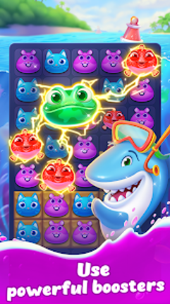 Summer Friends - match 3 game screenshot