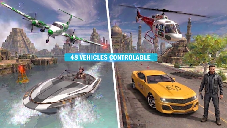 Helicopter Flight Simulator 3d screenshot