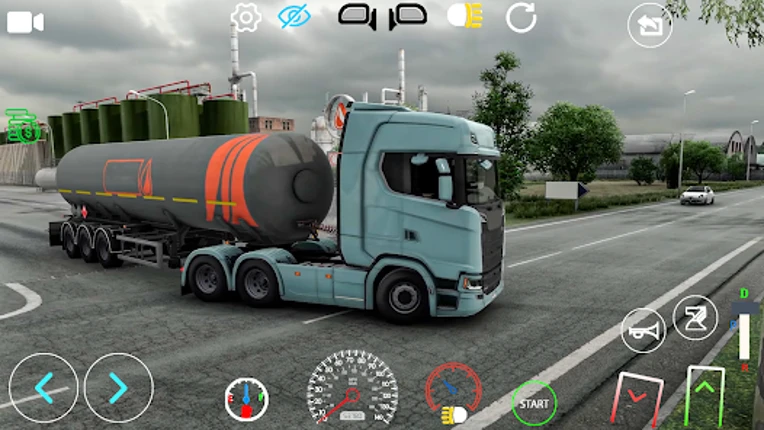Truck Simulator 3D: Euro Truck screenshot