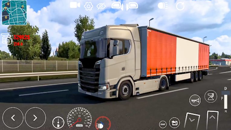 World Cargo Truck Simulator 3d screenshot