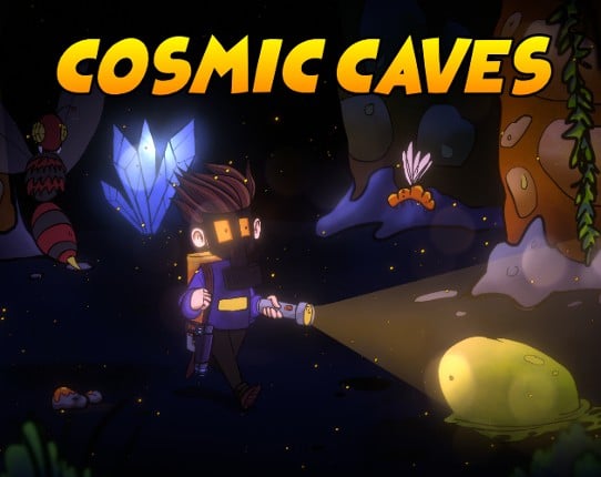 Cosmic Caves Game Cover