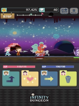 Infinity Dungeon:RPG Adventure screenshot