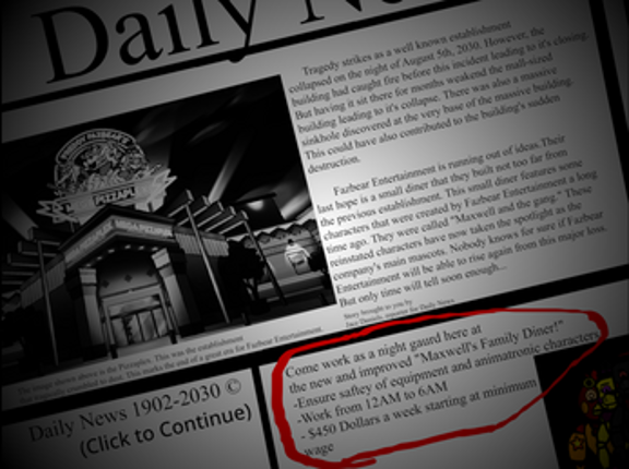 Maxwell's Family Diner Archive screenshot