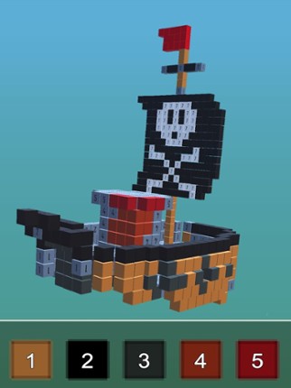 Pixel Art 3D - Paint by Number screenshot
