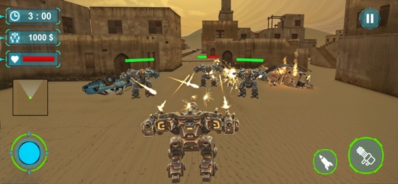 Real Robots War Fighting Image