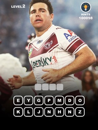 Rugby Players - a new game for NRL fans screenshot
