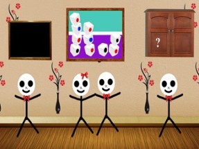 Scary Stickman House Escape Image