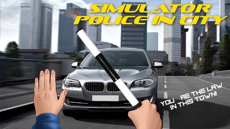 Simulator Police in City Image