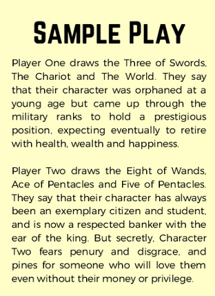 Tarot Telling For Two Image