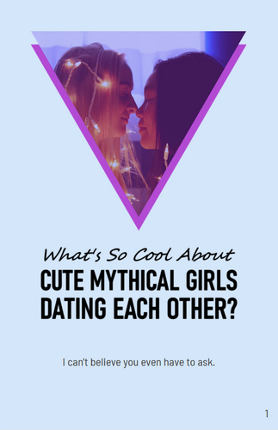 What's So Cool About Cute Mythical Girls Dating Each Other? screenshot
