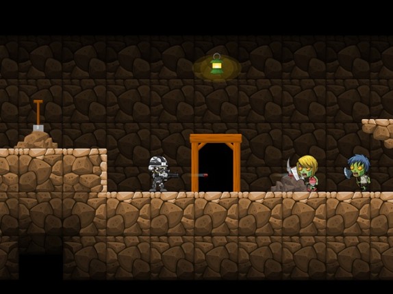 Zombies 2D: Run &amp; Gun screenshot