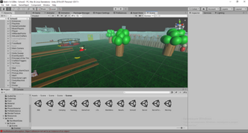 baldi's basics in a little bit of everything open source(working and fixed) screenshot