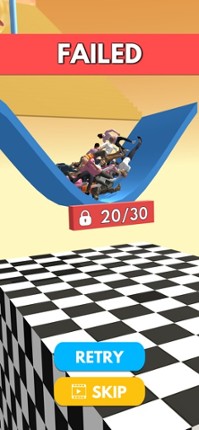 Crowd Stair Fall screenshot