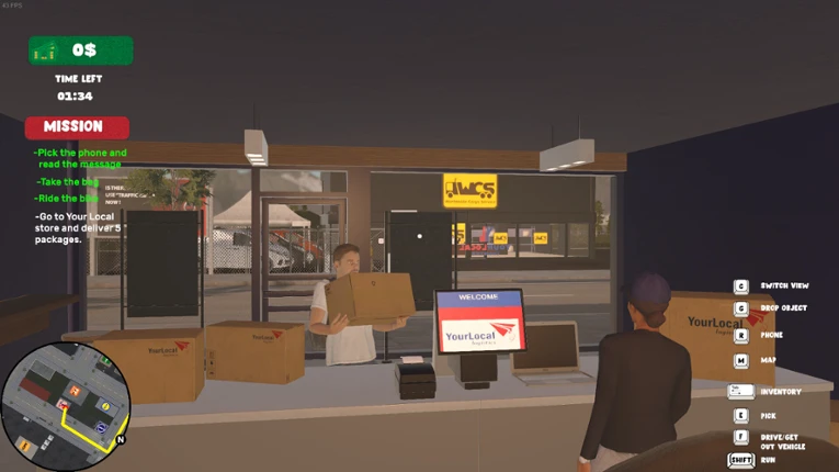 Delivery Life Simulator Image
