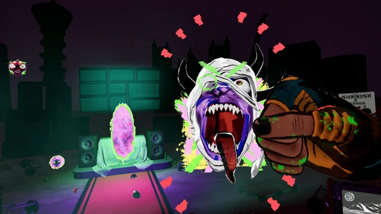 Demon Face Punching Club screenshot