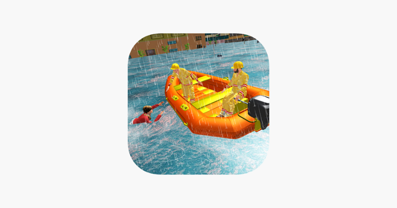 Flood rescue mission emergency Image