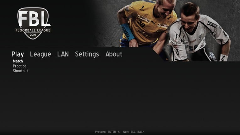 Floorball League 2010 screenshot