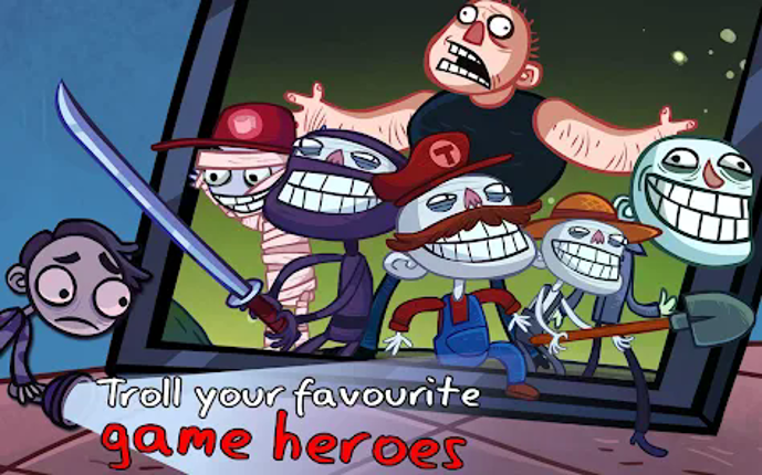 Troll Face Quest: Video Games screenshot