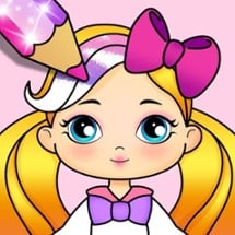 Girl Coloring Book Kids Games Image