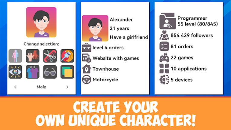 Dev Life Simulator screenshot