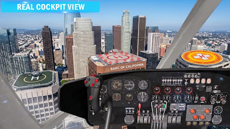 Helicopter Flight Simulator 3d screenshot
