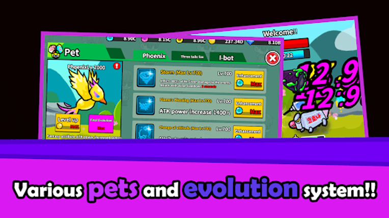 Mr.Green: Idle RPG screenshot