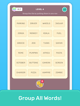 Connect Word: Association Game screenshot