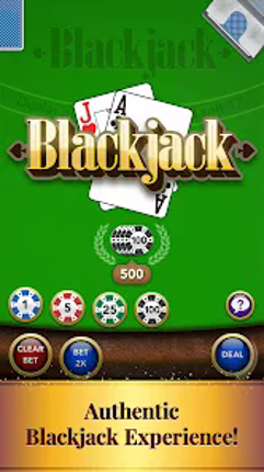 Blackjack Card Game screenshot