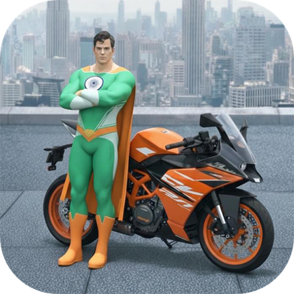 Indian Hero Bike Driving 3D Image
