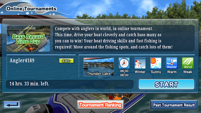 Bass Fishing 3D screenshot