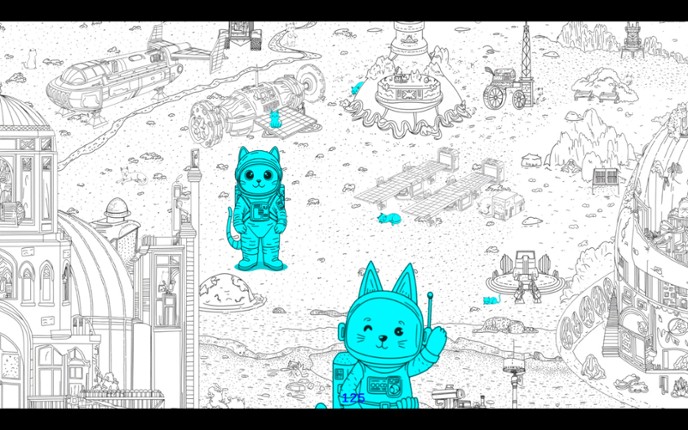 Hidden Cats of Mars screenshot